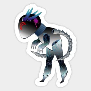 Robot Dino Sticker